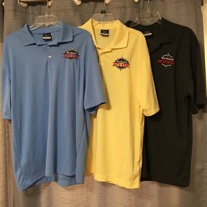 🌸Nike - Three Men’s Golf Polo Shirts